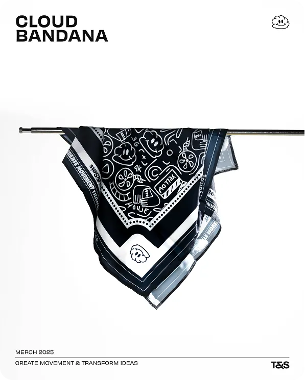 Cloud Bandana